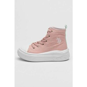 Pantofi sport din material textil cu model uni imagine