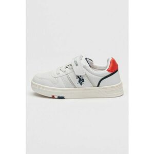 Pantofi sport din piele ecologica cu velcro imagine