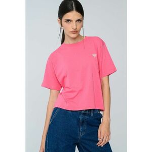 Tricou din bumbac cu detaliu logo imagine