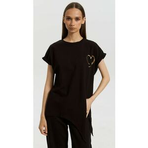 Tricou cu maneca scurta si imprimeu - pentru dame imagine