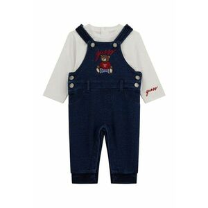 Set de bluza si salopeta cu logo brodat - 2 Piese imagine