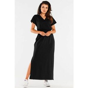 Rochie maxi cu maneci scurte imagine