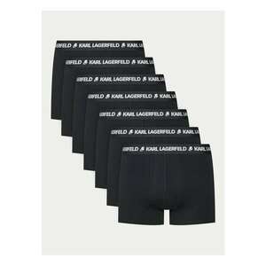 Set 7 boxeri barbati - 304614583 - Bumbac - Negru imagine