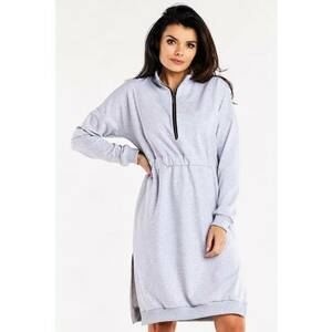 Rochie-hanorac casual din bumbac imagine