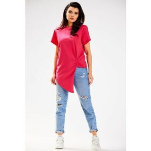 Bluza din bumbac cu decolteu rotund - imagine