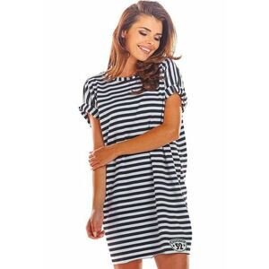 Rochie mini lejera cu maneci scurte - imagine