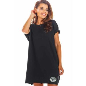 Rochie mini lejera cu maneci scurte - imagine