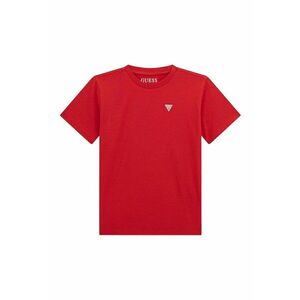 Tricou din bumbac cu decolteu la baza gatului imagine
