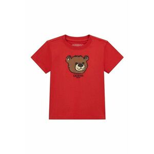 Tricou cu imprimeu grafic si logo imagine