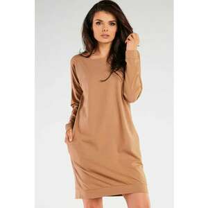 Rochie lejera de bumbac - cu maneci lungi imagine