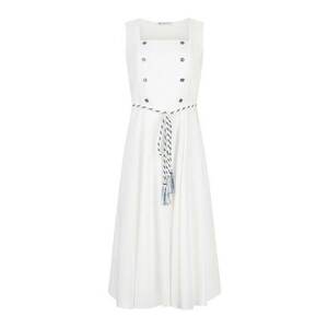 Rochie midi evazata cu elemente nautice - XL imagine