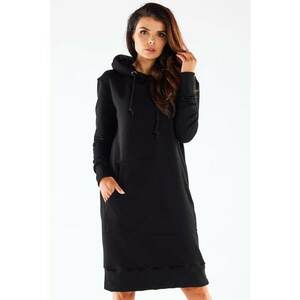 Rochie lejera de bumbac cu gluga imagine