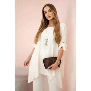 Set de bluza lejera si pantaloni - imagine