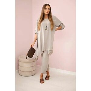 Set de bluza lejera si pantaloni - imagine