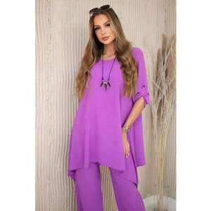 Set de bluza lejera si pantaloni - imagine