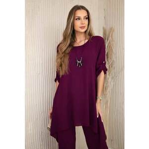 Set de bluza lejera si pantaloni - imagine