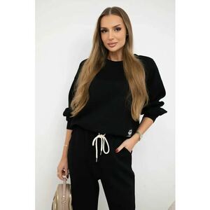 Set de bluza si pantaloni cu snur - imagine