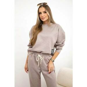 Set de bluza si pantaloni cu snur - imagine