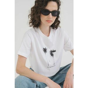 Tricou crop din bumbac organic imagine