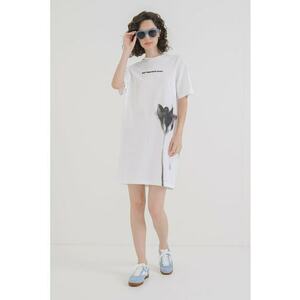 Rochie-tricou din bumbac organic imagine