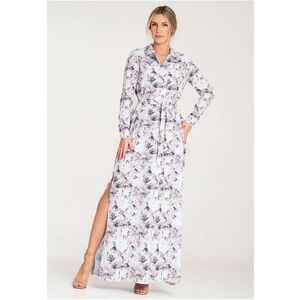 Rochie maxi cu nasturi imagine