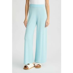 Pantaloni de lana si casmir cu talie inalta imagine