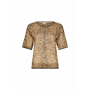 Bluza din viscoza cu imprimeu imagine
