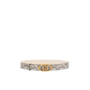 Curea de piele ecologica cu animal print imagine
