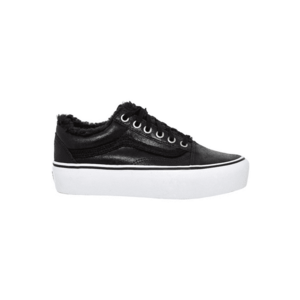 Tenisi flatform din piele ecologica Old Skool - imagine