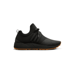 Pantofi sport slip-on din material textil si piele nabuc - imagine