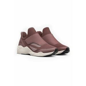 Pantofi sport slip-on din plasa si piele - imagine