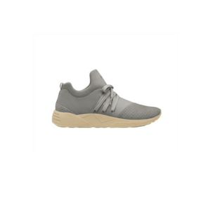 Pantofi sport slip-on cu detalii din piele nabuc - imagine