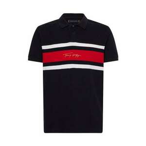 Tricou polo regular fit cu detaliu logo imagine
