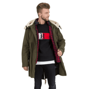 Geaca de iarna parka cu design 2in1 - imagine