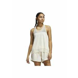 Top racerback pentru antrenament cu detalii semitransparente - imagine
