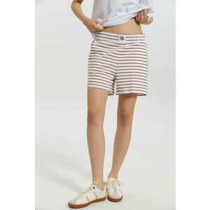 Pantaloni scurti cu imprimeu pentru dame imagine