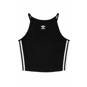 Maiou sport - Adicolor Classics - neagra - bumbac-elastan - pentru femei - imagine