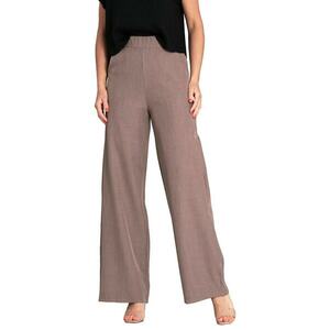 Pantaloni dama - textil - maro - imagine