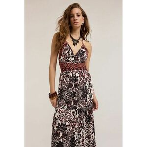 Rochie lunga cu decolteu halter imagine
