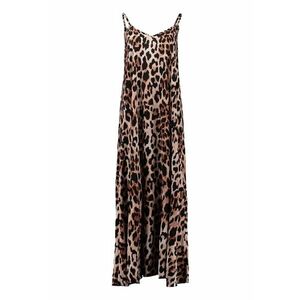 Rochie lunga cu animal print imagine