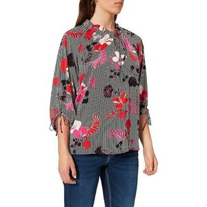 Bluza cu imprimeu si maneci raglan - imagine