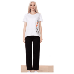 Pijamale cu maneca lunga si pantaloni lungi pentru dame imagine