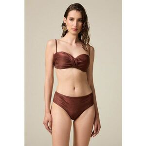 Costum de baie din doua piese cu aspect stralucitor imagine