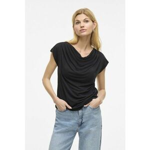 Tricou din amestec de modal cu decolteu rotund imagine