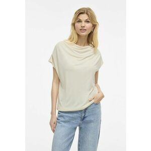 Tricou din amestec de modal cu decolteu rotund imagine