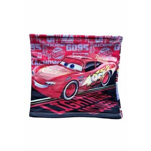 Fular copii Cars - poliester/elastan - rosu - marime universala imagine