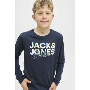 Bluza de bumbac cu imprimeu logo imagine
