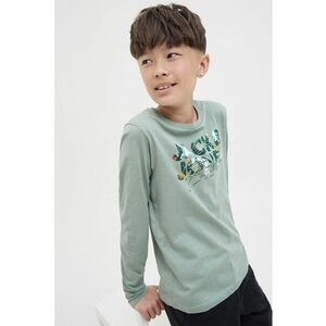 Bluza de bumbac cu imprimeu logo imagine