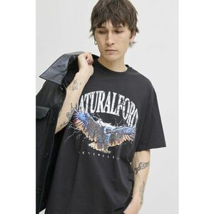 Tricou lejer de bumbac imprimeu grafic imagine