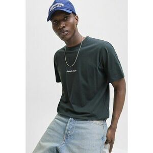Tricou regular fit cu decolteu la baza gatului imagine